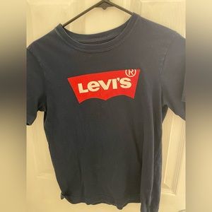 Navy blue Levi’s shirt